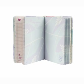 Užrašų knygelė dėžutėje  Disney STITCH PASTEL, Motyvas 1,  B6, 100 lapų, minkštu viršeliu
