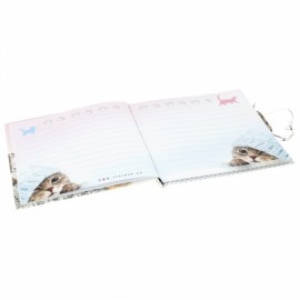 Dienoraštis su spinele Starpak Cats 13,5 x 13,5 cm