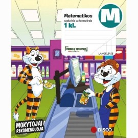Formulių sąsiuvinis pradinukams (1 klasė), Matematika, 14 lapų, lang.