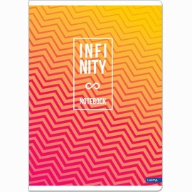 Sąsiuvinis(platus) A5 12lap 80g lang INFINITY