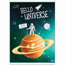 Sąsiuvinis(platus) A5 24lap 80g lang SPACE