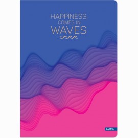 Sąsiuvinis(platus) A5 60lap 80g lin WAVES