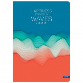 Sąsiuvinis(platus) A5 24lap 80g lang WAVES