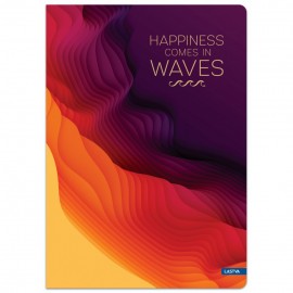 Sąsiuvinis(platus) A5 24lap 80g lang WAVES