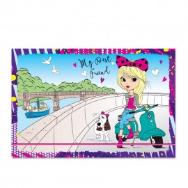 Aplankas su guma KIDS 320x230x30mm