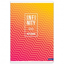 Sąsiuvinis A5 52lap 80g lin INFINITY