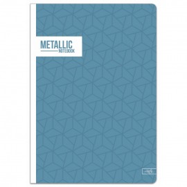 Sąsiuvinis(platus) A5 24lap 80g lang METALLIC