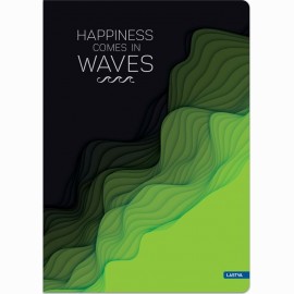 Knyga A4 96lap 70g lang WAVES