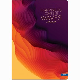 Knyga A4 96lap 70g lang WAVES