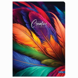 Sąsiuvinis(platus) A5 32lap 80g linija CREATIVE