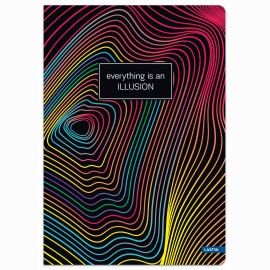 Sąsiuvinis(platus) A5 32lap 80g lang ILLUSION