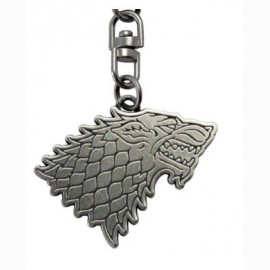 GAME OF THRONES - Raktų pakabukas Stark