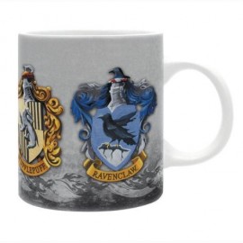 HARRY POTTER - Puodelis - 320 ml - The 4 Houses - subli