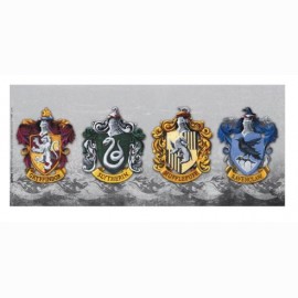 HARRY POTTER - Puodelis - 320 ml - The 4 Houses - subli