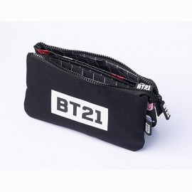 BT21 Cool Collection trijų skyrių penalas