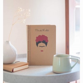 FRIDA KAHLO ECOFRIENDLY A5 Užrašų knygutė kietu viršeliu 