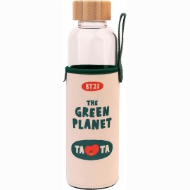 BT21 TATA stiklinė gertuvė