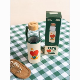BT21 TATA stiklinė gertuvė