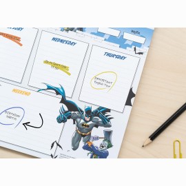 DC Comics Batman A4 Savaitės planuoklis