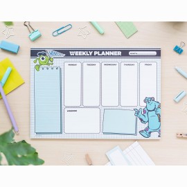 Pixar Monsters, Inc. A4 Savaitės planuoklis