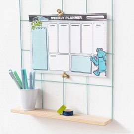 Pixar Monsters, Inc. A4 Savaitės planuoklis