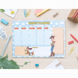 Pixar Toy Story A4 Savaitės planuoklis