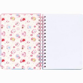 BT21 Cherry Blossom A5 užrašų knygutė