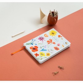 Kokonote Botanical Flower A5 taškuota užrašų knygutė