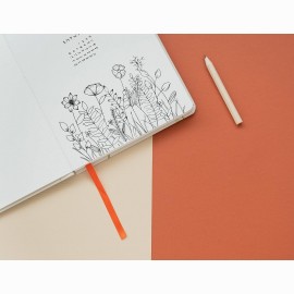 Kokonote Botanical Flower A5 taškuota užrašų knygutė