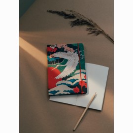Kokonote Japanese Crane A5 taškuota užrašų knygutė