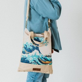 Kokonote Hokusai medžiaginis maišelis