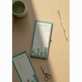 Kokonote Botanical Cacti Užrašų lapeliai su magnetu 