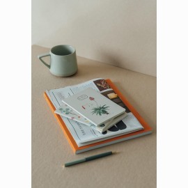 Kokonote Botanical Cacti A6 Užrašų knygutės 3 vnt