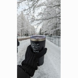 Termosinis puodelis   A CUP OF GET SH*T DONE, 350 ml