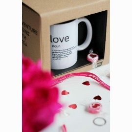 Originalaus dizaino puodelis - „Love“