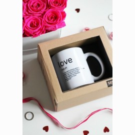 Originalaus dizaino puodelis - „Love“