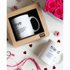 Originalaus dizaino puodelis - „Love“