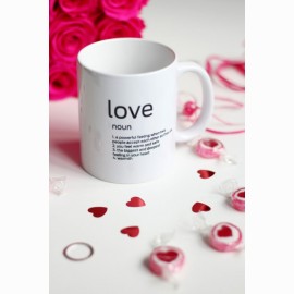 Originalaus dizaino puodelis - „Love“