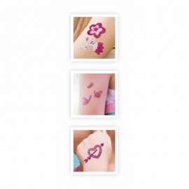 Kūrybinis rinkinys Glitter tatuiruotės mini/BE205/