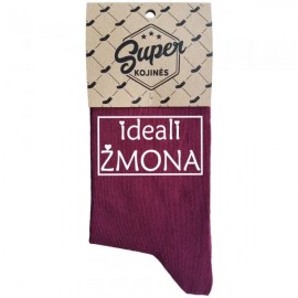 Moteriškos kojinės    Ideali žmona   (pakabinama pakuotė)