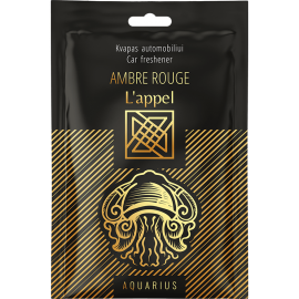 Automobilinis kvapusis pakabukas LAPPEL AQUARIUS AMBRE ROUGE