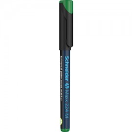 Žymeklis OHP Schneider Maxx 224 M 1 mm, žalias