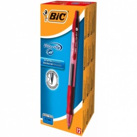 Rašiklis gelinis BIC Gel-ocity raudonas