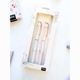 TUŠINUKAI  MY LUCKY PEN (JUODAS) & DREAM. PLAN. DO (MĖLYNAS)  2 VNT.