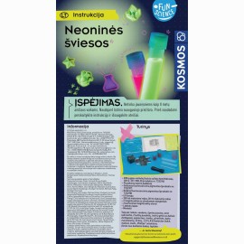 Mokomasis rinkinys NEON GLOW LIGHTS 8-12