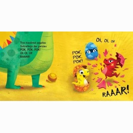Ką daro dinozaurai, kai bijo