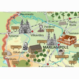 Lietuvos iliustruotasis žemėlapis vaikams