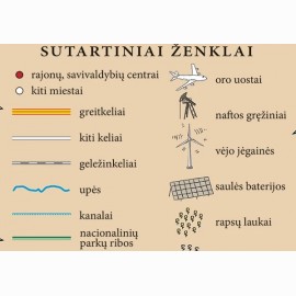 Lietuvos iliustruotasis žemėlapis vaikams
