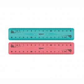 Liniuotė Maped 15cm Twist`n Flex Pulse blister.