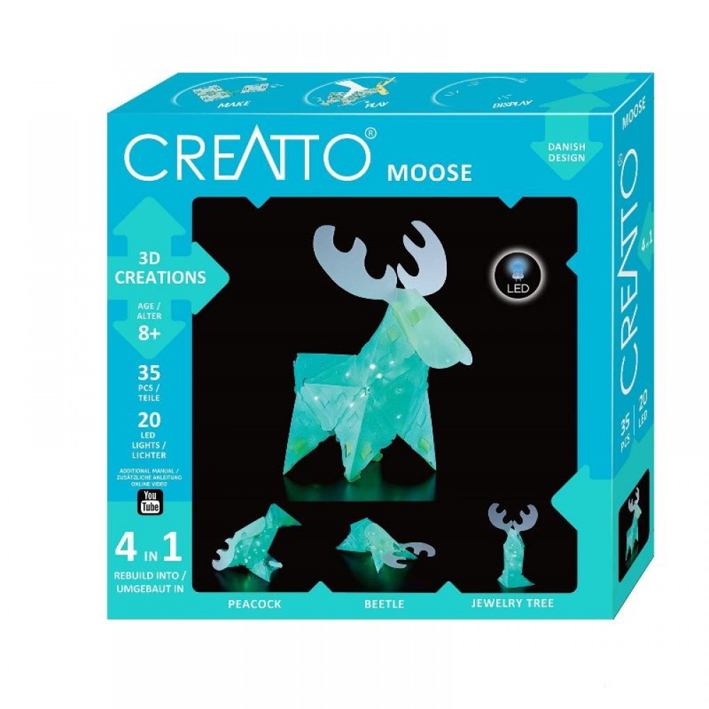 Mokomasis rinkinys CREATTO MOOSE 8+